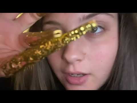 asmr ☆ GETTING SOMETHING OUT OF YOUR EYE WITH SUPER LONG NAILS