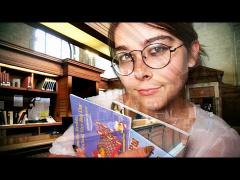 The Library Ghost | asmr rp