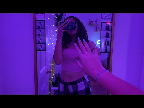 ASMR fast and aggressive tingly camera and mirror tapping 💟
