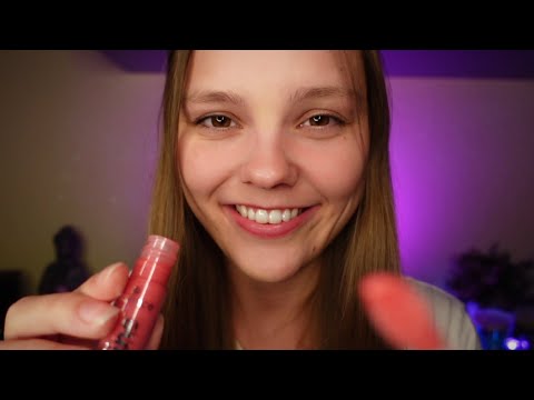 ASMR Lipgloss Application on You 👄💄 (Layered Mouth Sounds, Personal Attention)