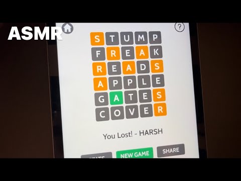 ASMR word games (up close whispers)