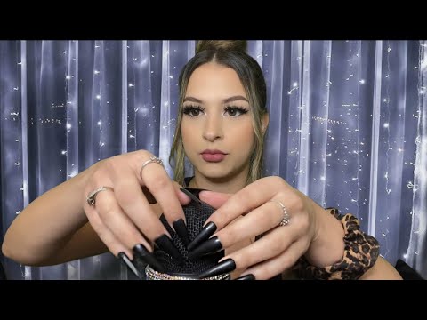 ASMR Intense fast and aggressive mic triggers ⚡️mic scratching & tapping