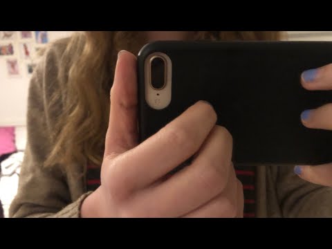 ASMR | Giving you the tingles that you need ( pure IPhone tapping) ✨☔️