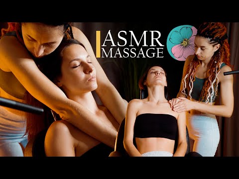 ASMR no Talking | Neck & shoulders massage | Relax for head & face by Anna