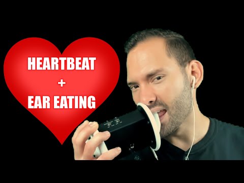 ASMR Heartbeat + Ear Eating  For Tingles And Relaxation