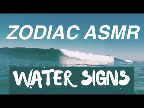 ASMR Zodiac Signs WATER BABIES (Lo-fi, whispered, iPad doodles)