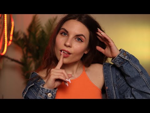 ASMR *Fast & Aggressive* Hand Sounds (Dry & Lotion), Fabric Sounds, Scratching, Collarbone Tapping🧡💛
