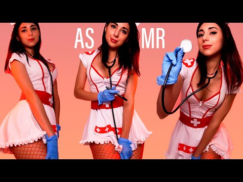 ASMR Night Nurse Exam in Bed 🏥 LOW LIGHT Personal Attention, Cranial Nerve Exam, Doctor Roleplay