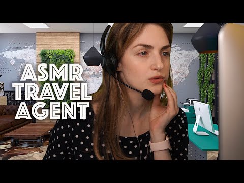 ASMR | Travel Agent All-Inclusive Vacation Booking (Mexico)