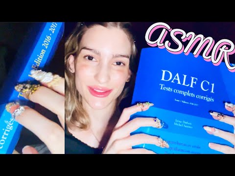 [ASMR] DALF C1 TEXTES - JE LIS CE QUE J’ÉTUDIE📚🤓 READING TO YOU MY STUDIES📚🤓
