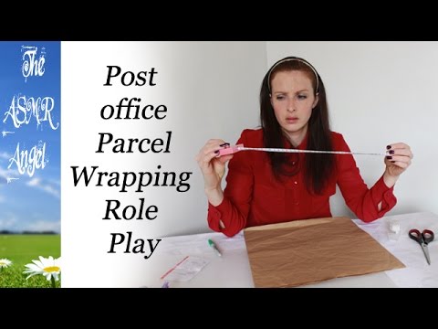 Post Office Parcel Wrapping ASMR ( Roleplay - Personal Attention )