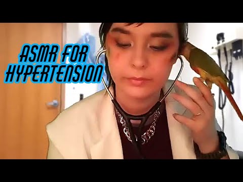 ASMR for people with high blood pressure (real doctor)