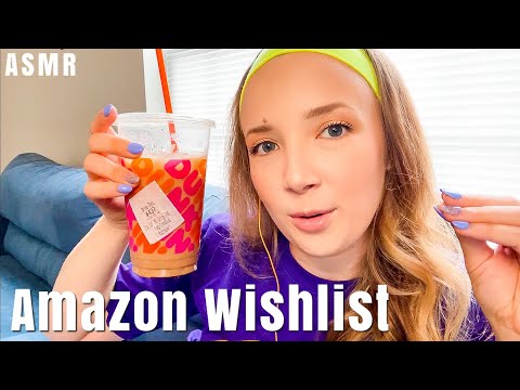 ASMR My Amazon Wishlist | Whisper/Ramble ASMR