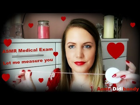 asmr medical exam roleplay / I measure you , blood pressure and whisper asmr didibandy