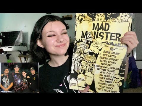 ASMR | Mad Monster Expo Vlog & Haul 2021 💀🦇 Whispering, Tapping, etc