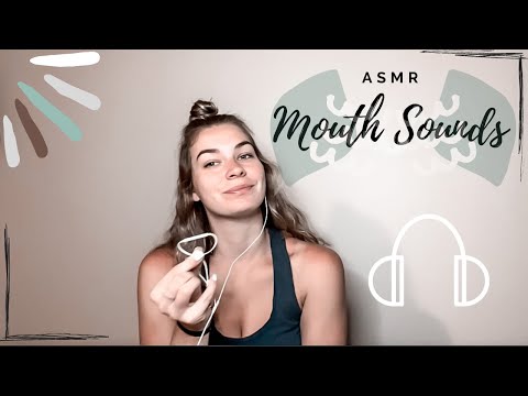 ASMR Mouth Sounds and Kisses (limited talking)