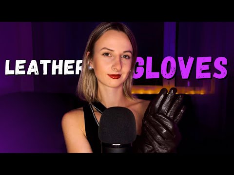 4K ASMR | 30 Minutes of Leather Gloves 🖤