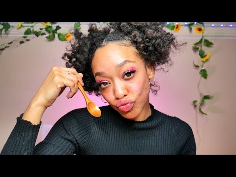 ASMR | SCOOPING + Eating Your Negative Energy 💞🤯 *guaranteed tinglesssss!*