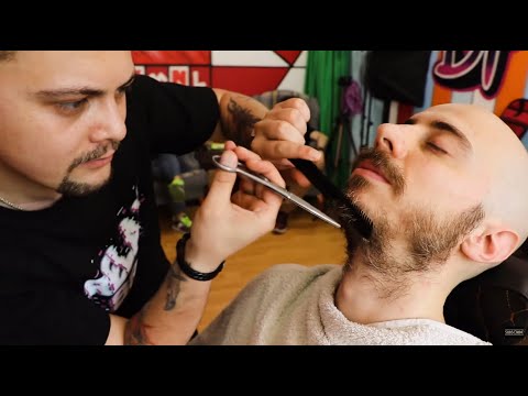 ASMR Barber & ASMR Anil Çakmak TV | Face Shave | Turkish Barber