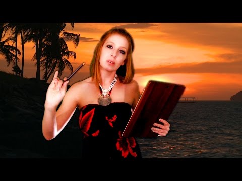ASMR Drawing You On The Beach