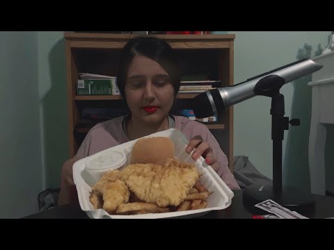 Sir Cedric's Fish & Chips  halibut ~ Whispered Have dinner With Me ASMR