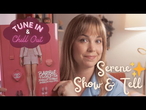 Sleepytime Show & Tell 🌟 ASMR Soft Spoken Barbie Book Reveal