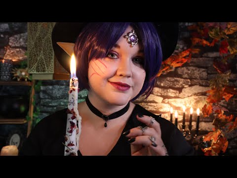 ASMR Samhain Ritual | Altar Tour and Magic Spell Candle 🕯 Elf Girl Magic (Soft-Spoken Roleplay)