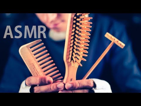 ASMR Wood Tapping & Scratching for SLEEP 💤FRENCH Whispering