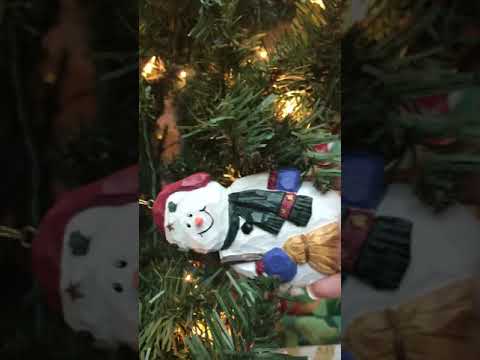 Tapping on Ornaments part 2 ASMR