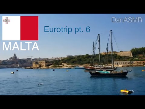 ASMR Eurotrip parte 6: Malta (Português | Portuguese)