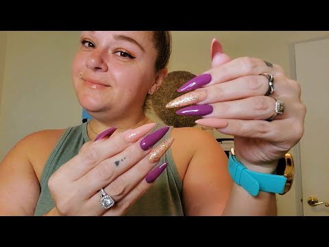ASMR | Longest Nails EVER Sounds | Clicking, Tapping on Camera