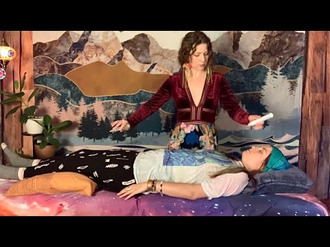 ASMR Reiki | Real Person Energy Healing Session (aura cleansing, EFT tapping, crystals, soft spoken)