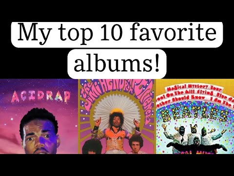 ASMR Top 10 Music Albums! (Whispering and Sharpie)