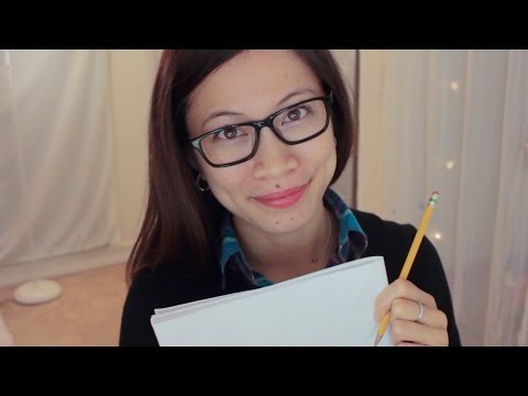 ASMR Doctor Therapy : Are You Tired? Paper & Pencil Sounds