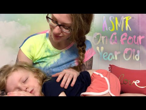 ASMR On A Four Year Old | Face Tracing, Scalp Massage, Hair Brushing