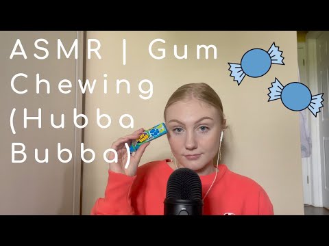 ASMR | Gum Chewing (Hubba Bubba)