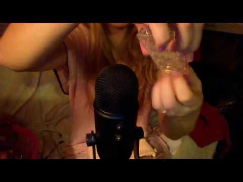 ASMR Test - Stereo Setting on Mic with Some Trigger Items I Have Not Used Before