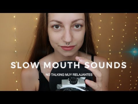 ASMR Slow Mouth Sounds Ear to Ear (NO TALKING)