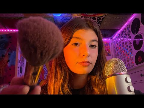 DOING YOUR MAKEUP IN 1 MINUTE [ASMR] (fast+aggressive)