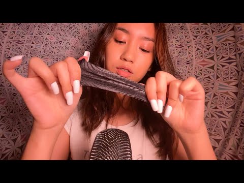 ASMR ~ Insanely Tingly Triggers With Fake Nails 💅 | Kinesiology Tape, Water blowing & More!