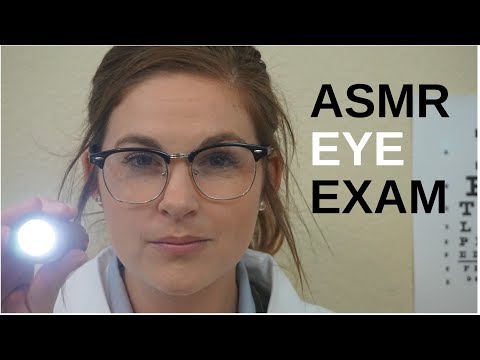 [ASMR] Eye Exam and Light Test Roleplay
