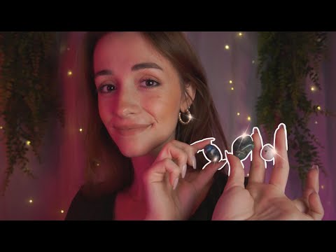 ASMR Roleplay | Chakra Crystal Healing... except each crystal makes different ASMR ✨