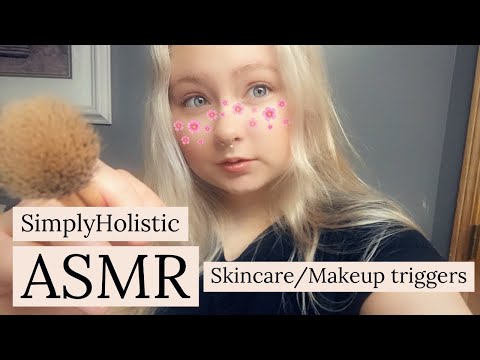 ASMR-Skincare/Makeup triggers
