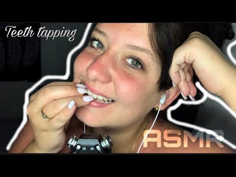 ASMR TEETH TAPPING (bruits de bouches intenses, frissons)