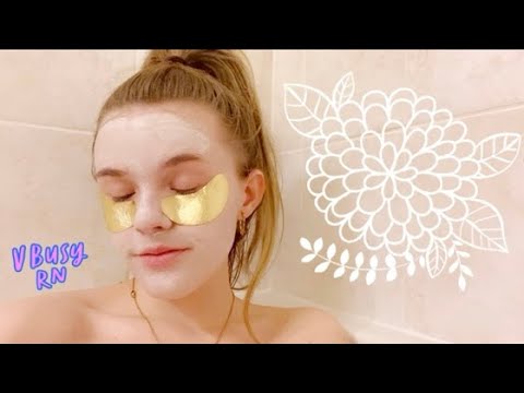 ASMR My Current Pamper & Skincare Routine 🛁