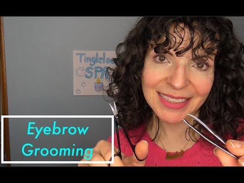 ASMR Roleplay Eyebrow Grooming (Personal Attention)