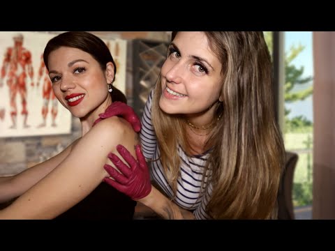 ASMR deutsch [Real Person] Medizinische Schulter Untersuchung [Physio Roleplay] Physical Exam german