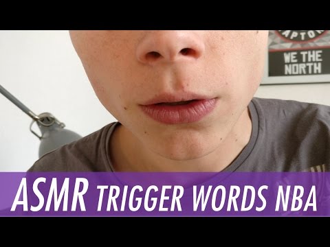 ASMR - Trigger Words - NBA Player Names - Part II - Male Whispering