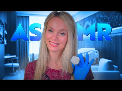 Cute Nurse Student Gives INAPPROPRIATE Exam With Face Touching 🏥 (ASMR)