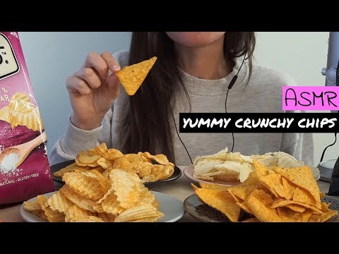 ASMR Chips Assortment | Crunchy Eating Sounds | No Talking